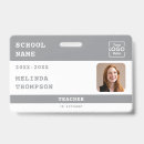 Search for teacher id badges Employee
