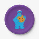 Search for cookie monster paper plates Seasame st
