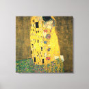 Search for valentines canvas prints Kiss