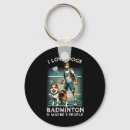 Search for i love trains key rings Badminton mum