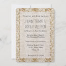 Search for glitz glam wedding invitations Gold