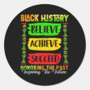 Search for believe and achieve stickers Black history month facts