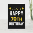 Search for unique 70th birthday cards Dad