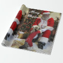 Search for santa paws wrapping paper Dog