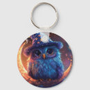Search for fantasy art key rings Owl
