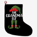 Search for grandma christmas stockings Santa