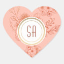 Search for heart monogram stickers Classic