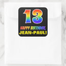 Search for 13 stickers 13 years old