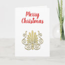 Search for vintage art deco christmas cards Gold