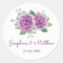 Search for purple roses stickers Watercolor
