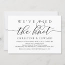 Search for wedding reception invitations Black and white