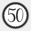 Search for 50th birthday decorations stickers 50 years old
