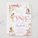 Search for magical 1st birthday invitations Fairy garden party