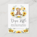Search for yellow teddy bear invitations Diaper raffle