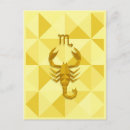 Search for scorpio symbol postcards October