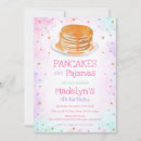 Search for pancake invitations Pajama party