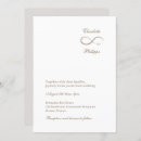 Search for infinity wedding invitations Couple