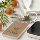 Search for classics rectangular key rings Floral