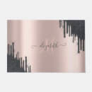 Search for silver glitter doormats Rose gold