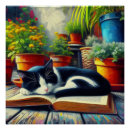 Search for black cat garden art Cute
