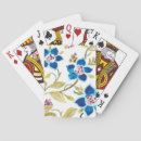 Search for botanical classic playing cards Pattern