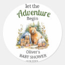 Search for the adventure begins stickers Simple
