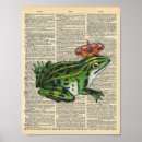 Search for vintage frogs posters Illustration