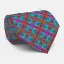 Search for turquoise abstract ties Retro
