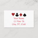 Search for poker business cards Suits