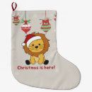 Search for cute lion christmas stockings Children