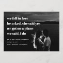 Search for we got married party invitations Elopement
