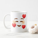 Search for heart emoji mugs Smile