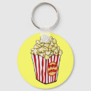 Search for popcorn round key rings Snack