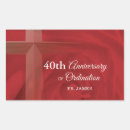 Search for 40 year anniversary stickers Celebration