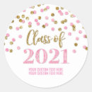 Search for pink glitter graduation stickers Graduate