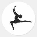 Search for silhouette gymnast stickers Girl