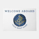 Search for navy and gold doormats Boat