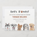 Search for lets pawty invitations Dog