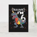 Search for dinosaur 6th birthday cards Dinosaurs