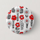 Search for red floral pattern badges Nature