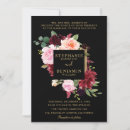 Search for red black gold wedding invitations Rustic