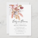 Search for pampas grass baby shower invitations Floral