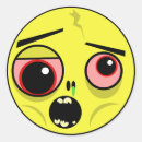 Search for cute zombie stickers Halloween