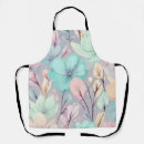 Search for pastel purple aprons Floral