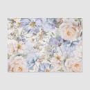 Search for dusty blue tissue paper Watercolor flowers