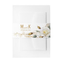 Search for ribbon wedding invitation belly bands Floral