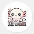 Search for i love axolotl stickers Funny