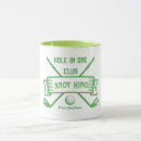 Search for hole in one mugs Humour