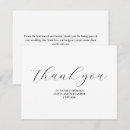 Search for words for a thank you cards Message