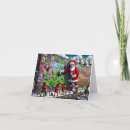 Search for graffiti christmas cards Santa